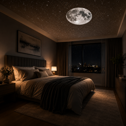 USB Galaksi Projektör 2’si 1 Arada – LED Gece Lambası – 360° Ayarlanabilir 3 Değiştirilebilir Filmli LED Projektör