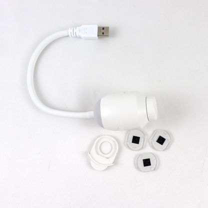 USB Galaksi Projektör 2’si 1 Arada – LED Gece Lambası – 360° Ayarlanabilir 3 Değiştirilebilir Filmli LED Projektör